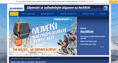 Desktop Screenshot of hochficht-ubytovani.info